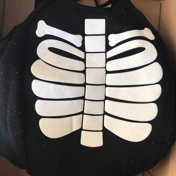 Skeleton Baby  Costume Padded Vest 12 - 18 m - Picture 2 of 12